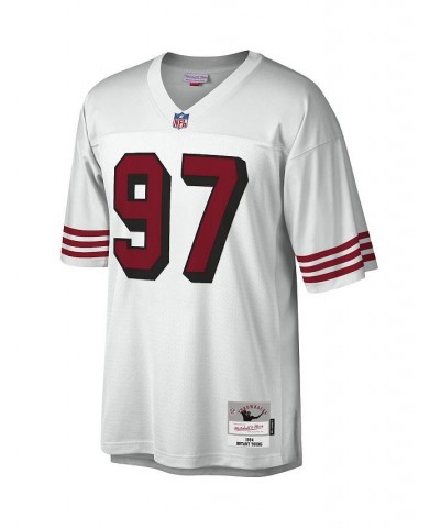 Men's Bryant Young White San Francisco 49ers 1994 Legacy Replica Jersey $57.80 Jersey