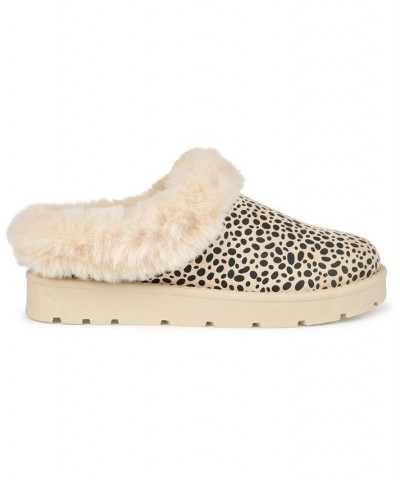 Women's Faux Fur Trim Whisp Slipper Multi $34.40 Shoes