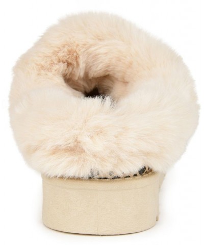 Women's Faux Fur Trim Whisp Slipper Multi $34.40 Shoes