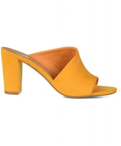 Women's Allea Sandal Yellow $36.00 Shoes