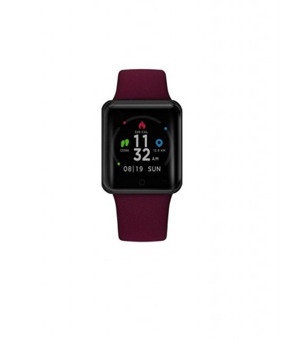 Unisex Air Special Edition Merlot Silicone Strap Smart Watch 41mm $16.10 Watches