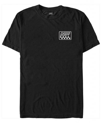 Men's NEFF Racer Short Sleeve T-shirt Black $14.35 T-Shirts