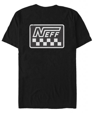 Men's NEFF Racer Short Sleeve T-shirt Black $14.35 T-Shirts