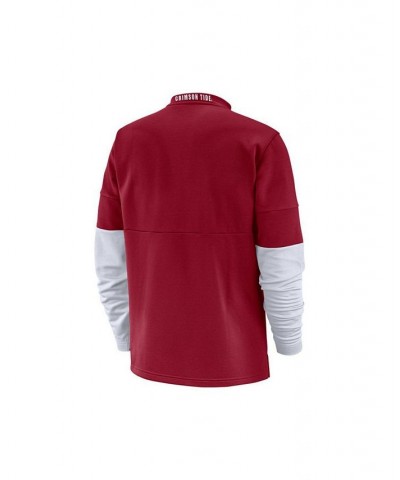 Alabama Crimson Tide Men's Therma Half Zip Pullover $44.65 Sweatshirt