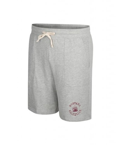 Men's Heather Gray Montana Grizzlies Love To Hear This Terry Shorts $27.99 Shorts