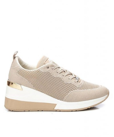 Women's Wedge Sneaker 4379802 Beige $39.98 Shoes