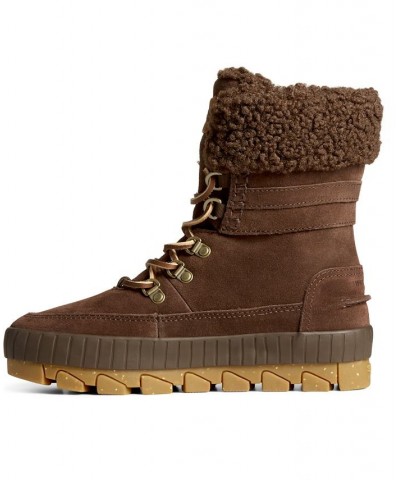 Women's Torrent Lace-Up Winter Boot Brown $73.80 Shoes