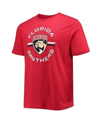 Men's '47 Red Florida Panthers Assist Super Rival T-shirt $18.13 T-Shirts