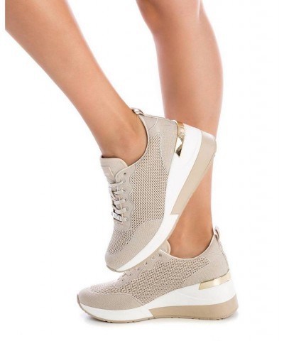 Women's Wedge Sneaker 4379802 Beige $39.98 Shoes