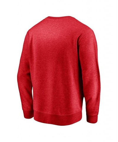 Men's Branded Red Washington Nationals Gametime Arch Pullover Sweatshirt $33.60 Sweatshirt