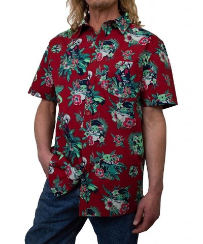 Men's This is the Bouquet Short Sleeves Woven Shirt Multi $30.00 Shirts