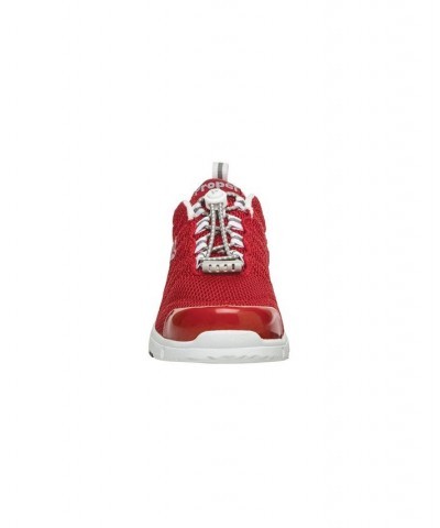 Women's Travel Walker Ii Sneaker Red $40.50 Shoes