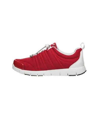 Women's Travel Walker Ii Sneaker Red $40.50 Shoes