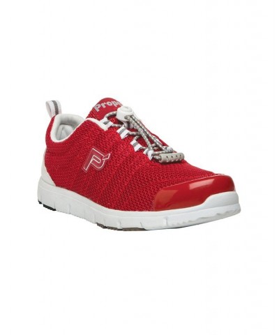 Women's Travel Walker Ii Sneaker Red $40.50 Shoes