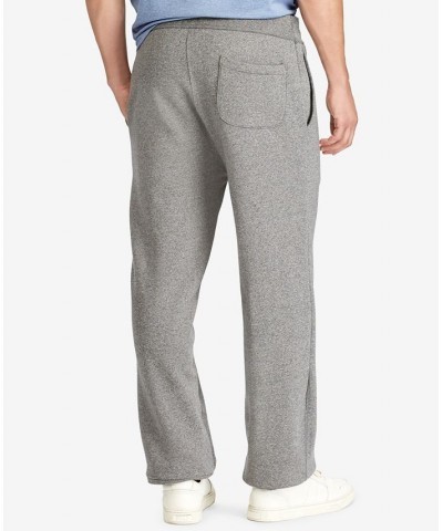 Men's Big & Tall Cotton-Blend-Fleece Pants Gray $66.15 Pants