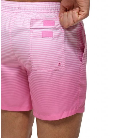 Men's 5" OmbrÉ Gradient Stripe Swim Trunks PD06 $18.12 Swimsuits