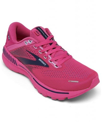 Women's Adrenaline GTS 22 Running Sneakers Pink $58.50 Shoes