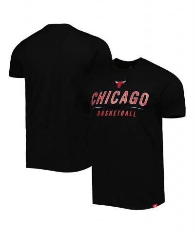 Mens' and Women's Black Chicago Bulls Turbo Tri-Blend T-shirt $20.51 Tops