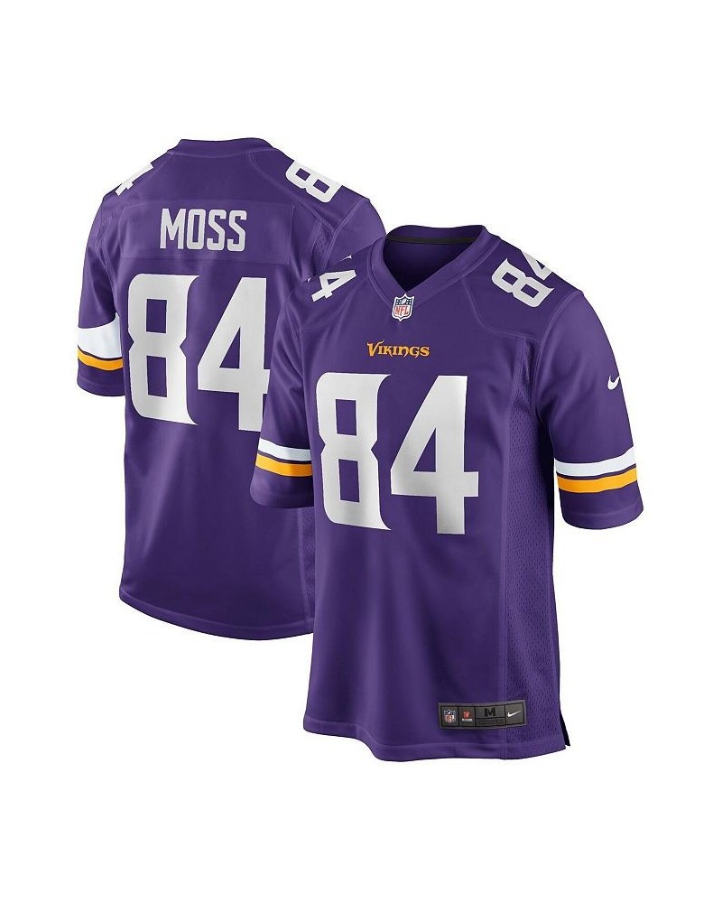 Men's Randy Moss Purple Minnesota Vikings Game Retired Player Jersey $51.80 Jersey