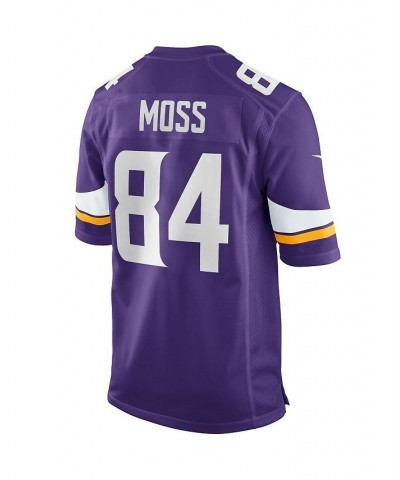 Men's Randy Moss Purple Minnesota Vikings Game Retired Player Jersey $51.80 Jersey