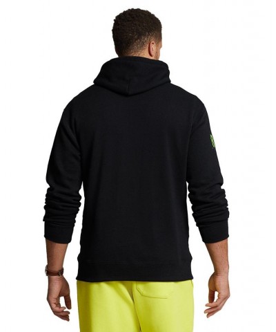 Men's Big & Tall Fleece Graphic Hoodie Black $36.36 Sweatshirt