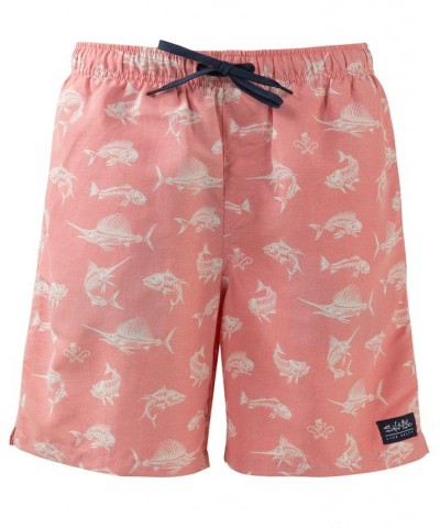 Men's Fish N' Bones Board Shorts PD03 $35.64 Shorts