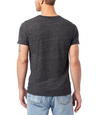 Men's Eco-Jersey Crew T-Shirt Black Sued $18.00 T-Shirts