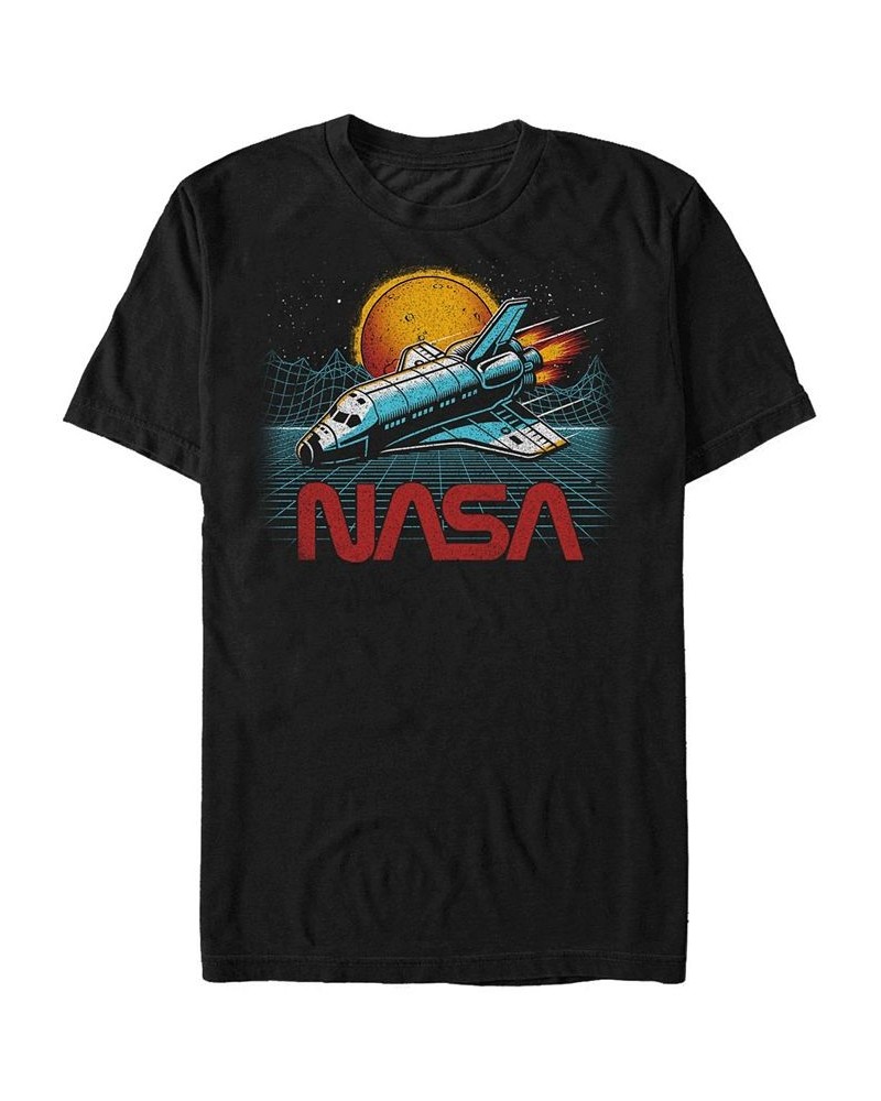 NASA Men's Epic Space Shuttle In Space Short Sleeve T-Shirt Black $18.54 T-Shirts