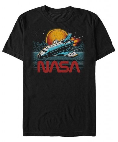 NASA Men's Epic Space Shuttle In Space Short Sleeve T-Shirt Black $18.54 T-Shirts