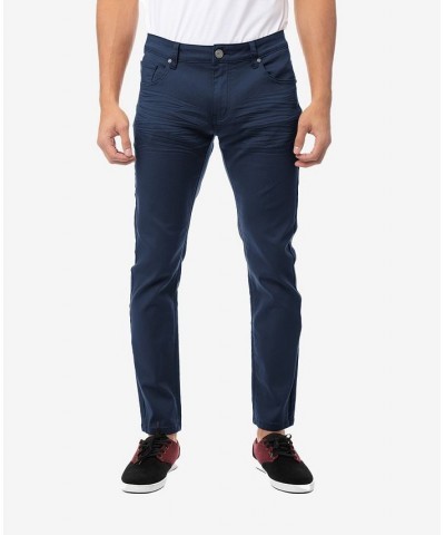 Men's Stretch 5 Pocket Skinny Jeans Blue $40.48 Jeans