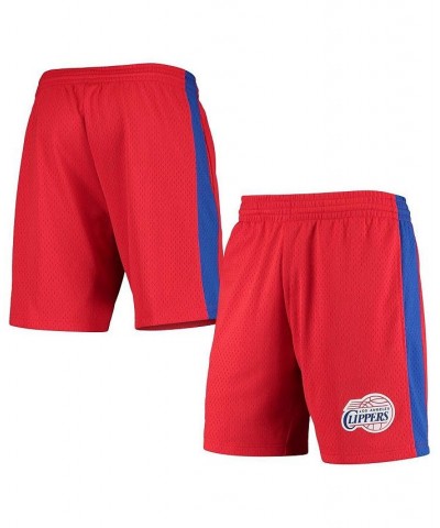 Men's Red LA Clippers Hardwood Classics Swingman Shorts $45.89 Shorts