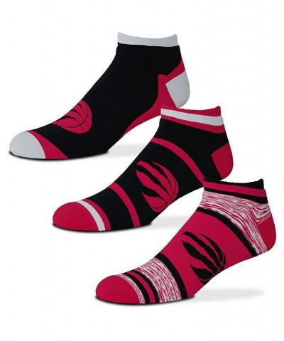 Men's and Women's Toronto Raptors Cash Three-Pack Ankle Socks $11.75 Socks