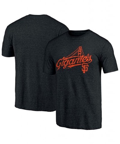 Men's Black San Francisco Giants Gigantes Hometown Collection Tri-Blend T-shirt $24.29 T-Shirts