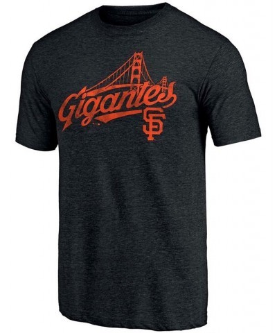 Men's Black San Francisco Giants Gigantes Hometown Collection Tri-Blend T-shirt $24.29 T-Shirts