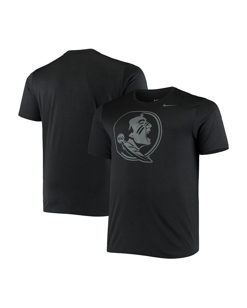 Men's Black Florida State Seminoles Big and Tall Legend Tonal Performance T-shirt $25.49 T-Shirts