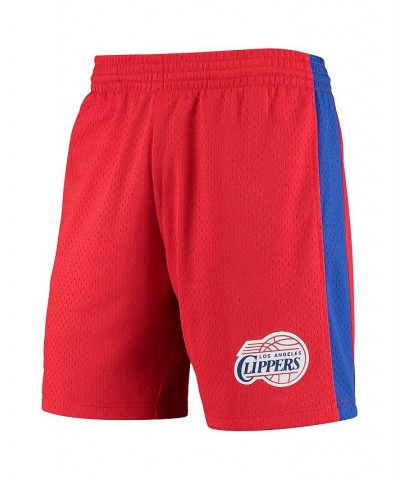 Men's Red LA Clippers Hardwood Classics Swingman Shorts $45.89 Shorts