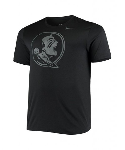 Men's Black Florida State Seminoles Big and Tall Legend Tonal Performance T-shirt $25.49 T-Shirts