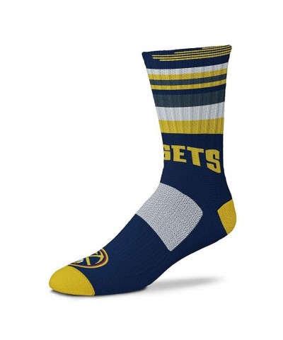 Men's and Women's Denver Nuggets Rave Crew Socks $10.35 Socks