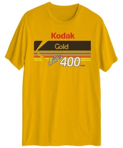 Kodak Gold Ultra 400 Men's Graphic T-Shirt Yellow $12.00 T-Shirts