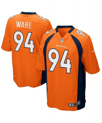 Men's Denver Broncos Demarcus Ware Orange Game Jersey $41.80 Jersey