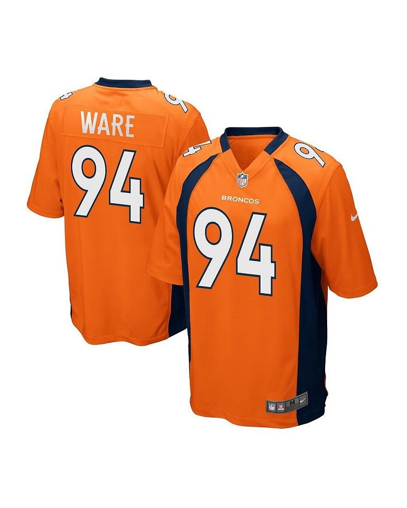 Men's Denver Broncos Demarcus Ware Orange Game Jersey $41.80 Jersey