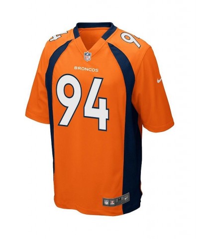 Men's Denver Broncos Demarcus Ware Orange Game Jersey $41.80 Jersey