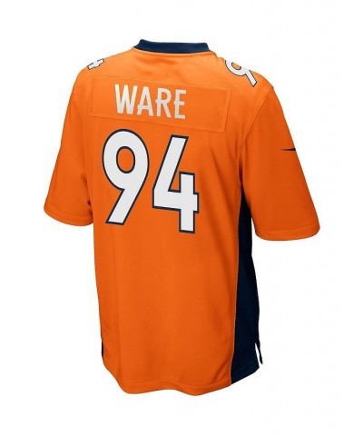 Men's Denver Broncos Demarcus Ware Orange Game Jersey $41.80 Jersey