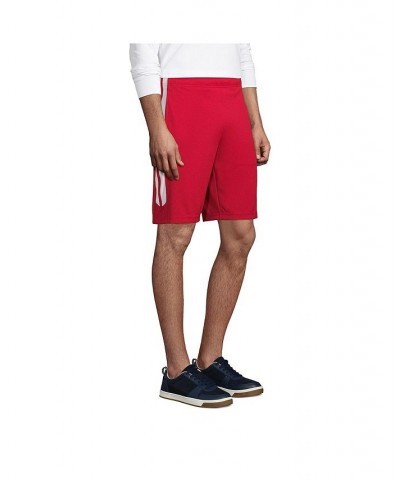 School Uniform Men's Mesh Athletic Gym Shorts Red $21.25 Shorts