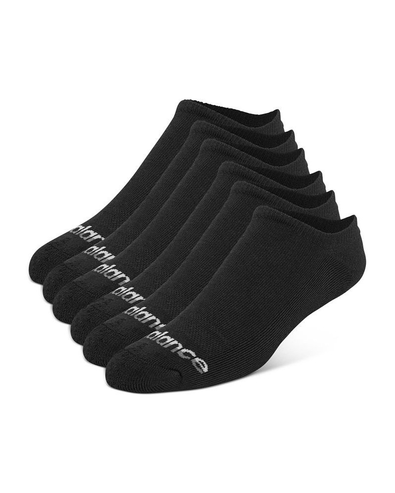 Men's 6-Pk. Athletic Liner Socks Black $8.80 Socks