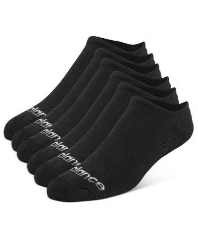 Men's 6-Pk. Athletic Liner Socks Black $8.80 Socks