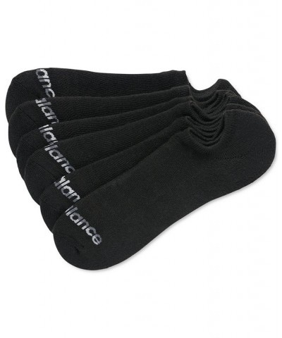 Men's 6-Pk. Athletic Liner Socks Black $8.80 Socks