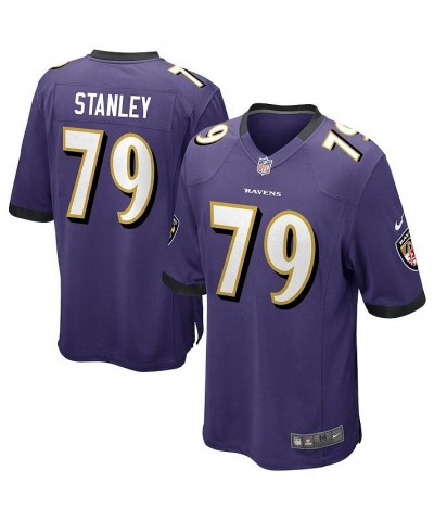 Men's Ronnie Stanley Purple Baltimore Ravens Game Jersey $67.20 Jersey