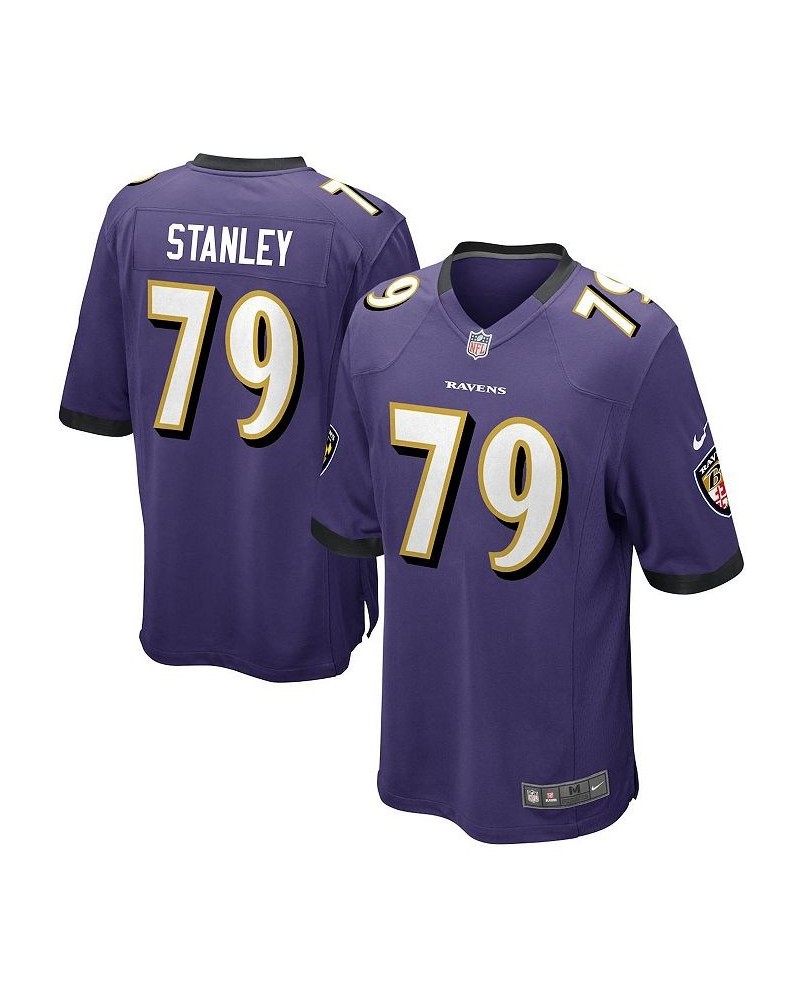 Men's Ronnie Stanley Purple Baltimore Ravens Game Jersey $67.20 Jersey