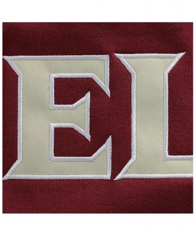 Men's Maroon Elon Phoenix Isle Pullover Hoodie $25.49 Sweatshirt